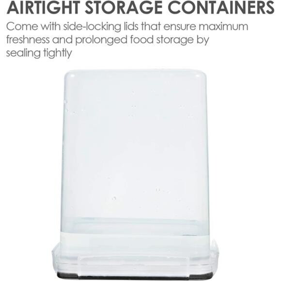 Vtopmart 4 PCS Large Food Storage Containers 5.2L / 175oz, 4 Pieces BPA Free - Picture 5 of 14